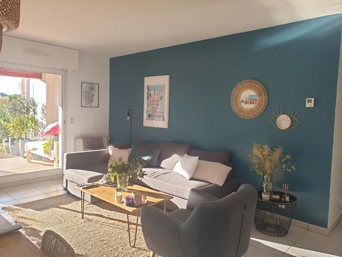 Appartement Calme Avec Jardin Bidart Biarritz Exterior foto