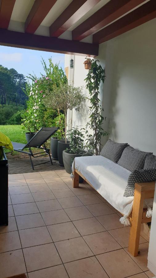 Appartement Calme Avec Jardin Bidart Biarritz Exterior foto