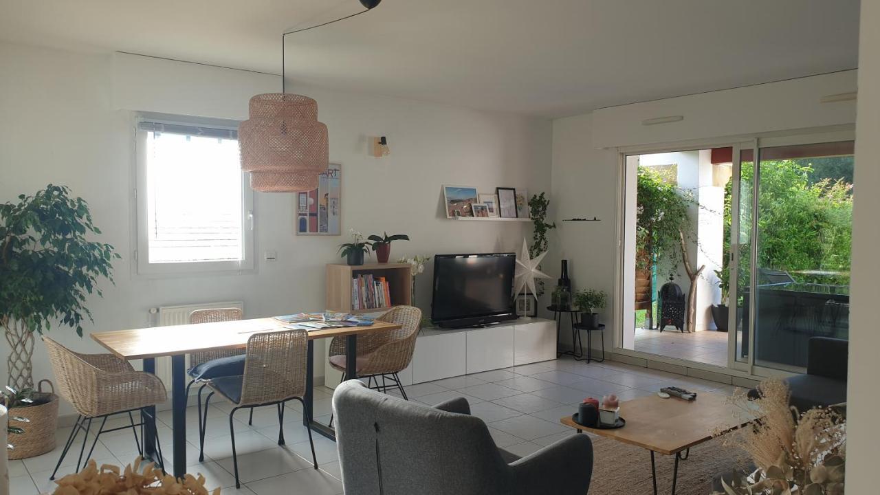 Appartement Calme Avec Jardin Bidart Biarritz Exterior foto